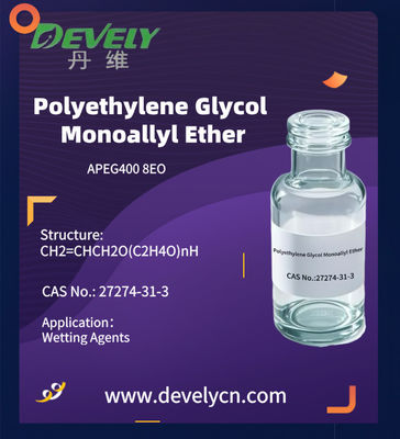 Polyethylene Glycol Allyl Polyether for Wetting Agent in Silicone Production APEG400 8EO Cas No. 27274-31-3