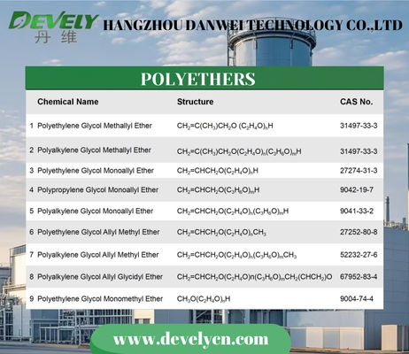 Polyethylene Glycol Allyl Polyether for Wetting Agent in Silicone Production APEG400 8EO Cas No. 27274-31-3