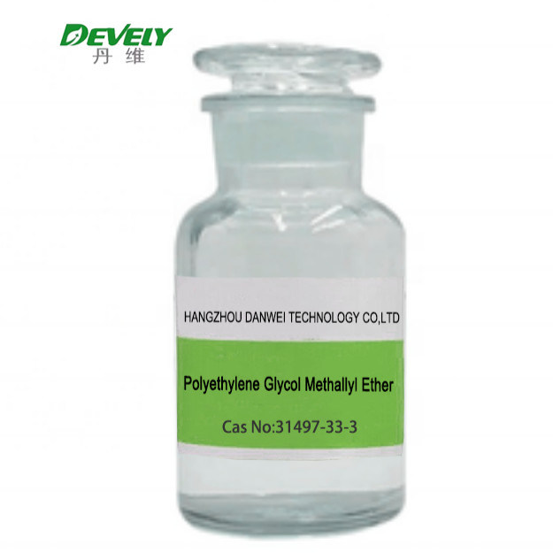 Methylallyl Polyethylene Glycol for Water soluble polyether modified silicone oil Cas No. 31497-33-3