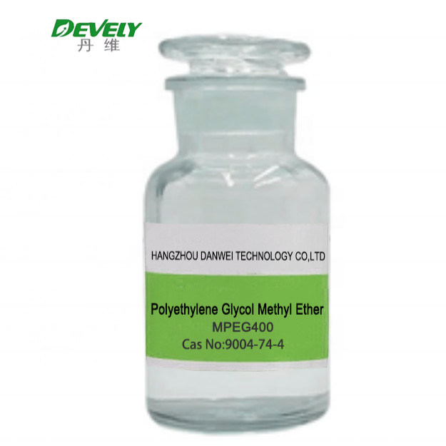 Polyethylene Glycol Monomethyl Polyether MPEG400 for Acrylic Polymer Modification CAS No. 9004-74-4